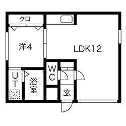 ユタカハイツの物件間取画像